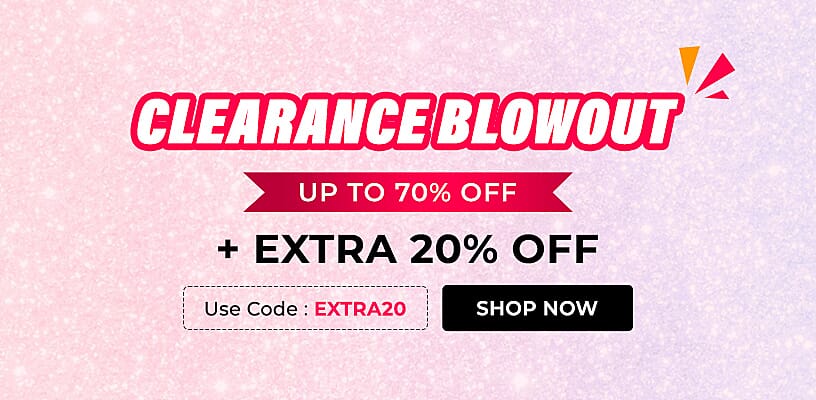 CLEARANCE BLOWOUT