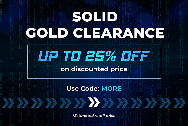 Solid Gold Clearance