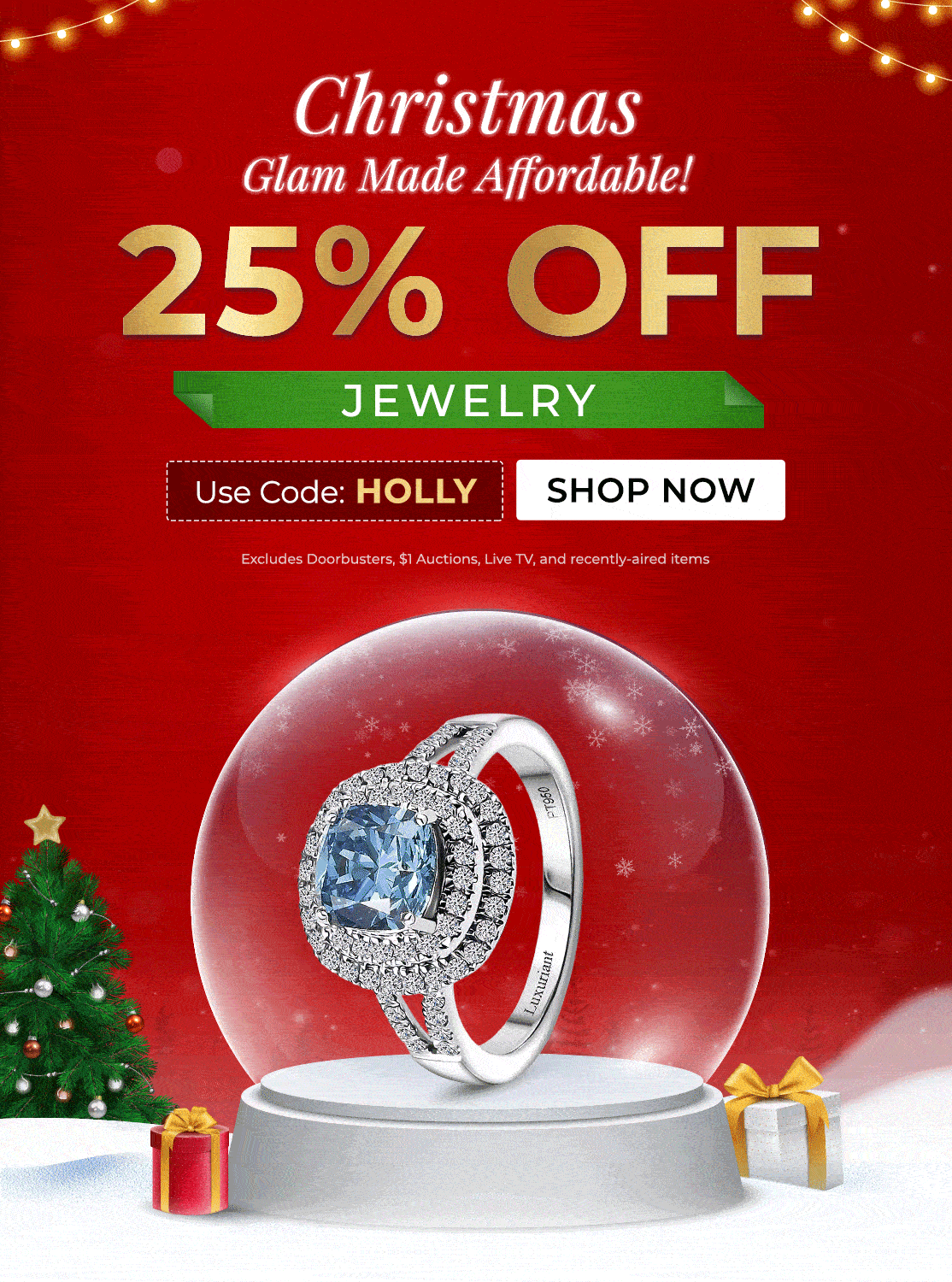 Christmas Glam Made Affordable!