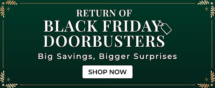 Return of Black Friday Doorbusters