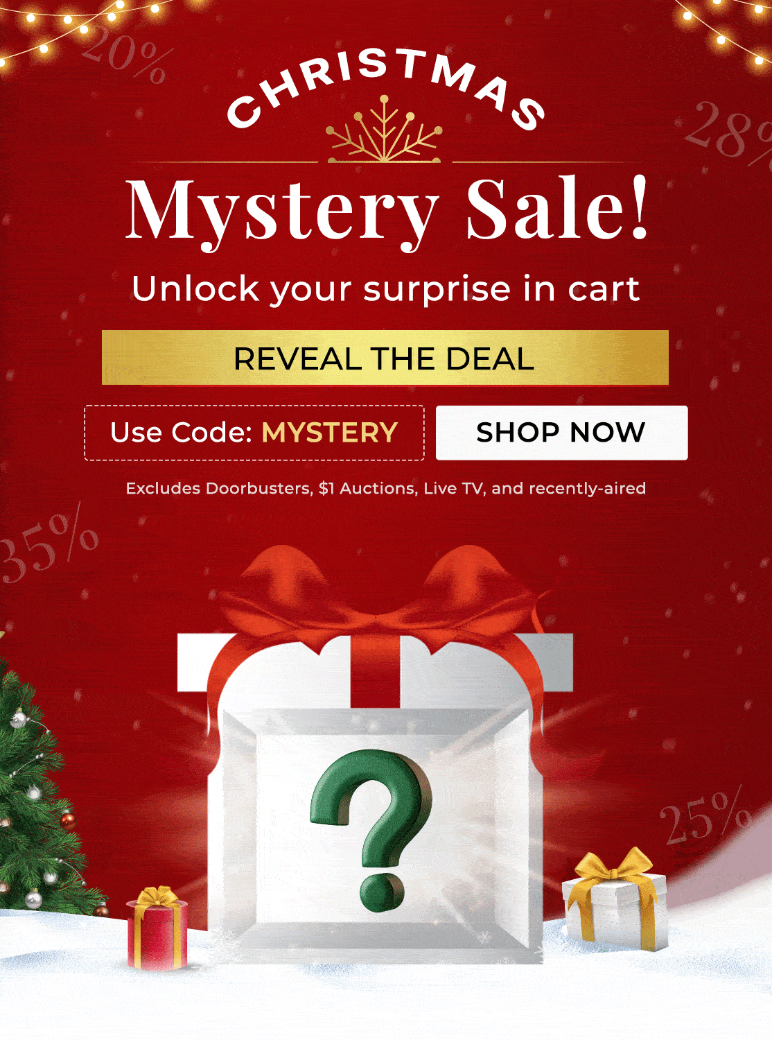 Christmas Mystery Sale