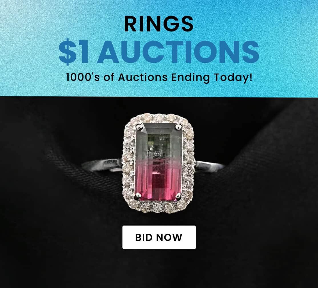 RINGS $1 AUCTIONS