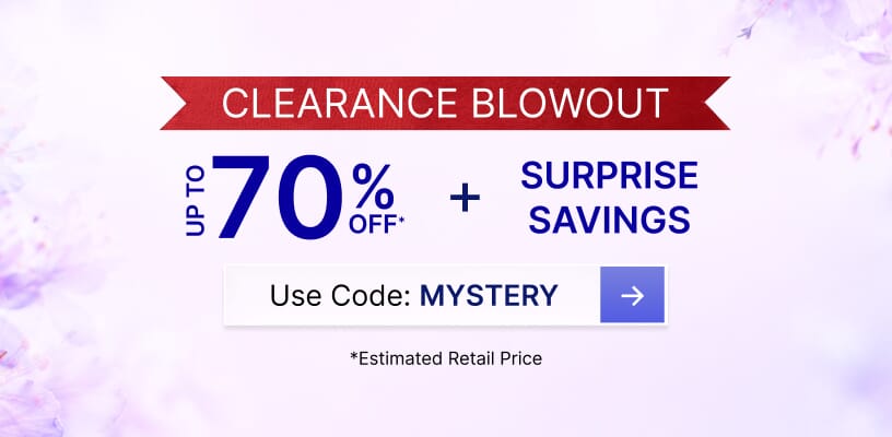 CLEARANCE BLOWOUT