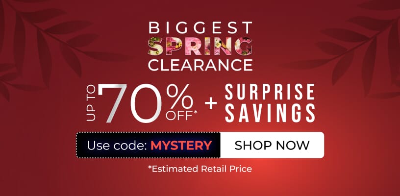 Biggest Spring Clearance 