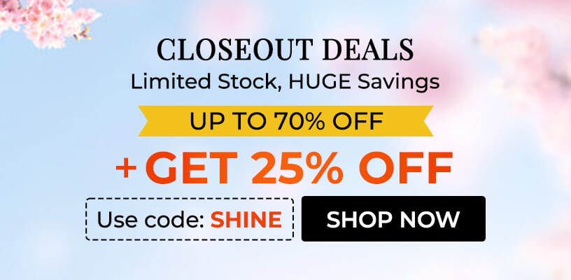 CLOSEOUT DEALS