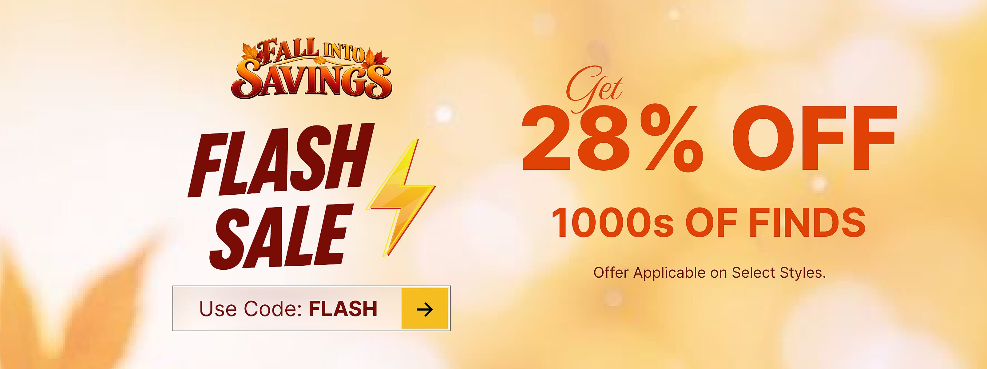 FLASH SALE
