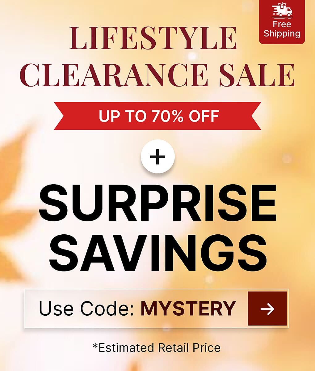 LIFESTYLE CLEARANCE SALE