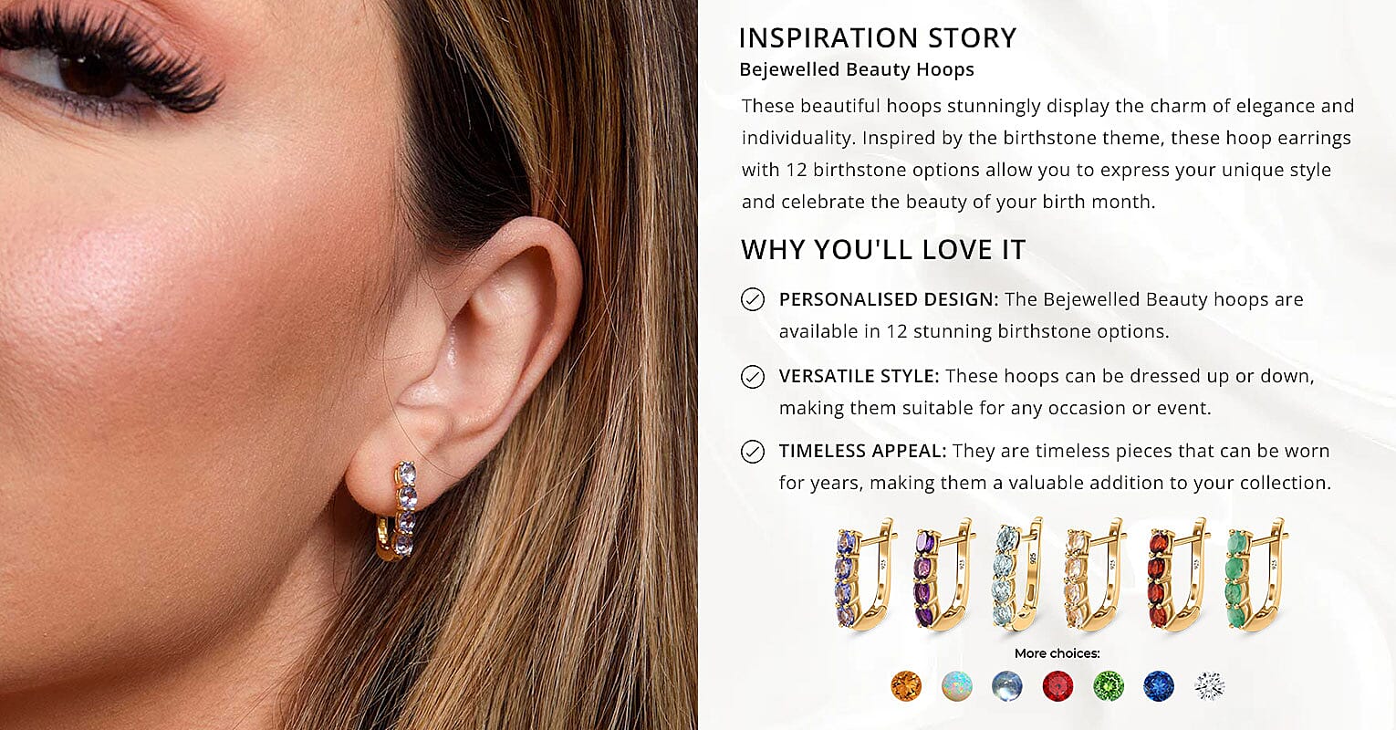 Huggie Hoop Earrings Banner