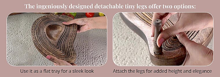 Nature's Treasure: Embrace the beauty of hand-carved mango wood Banner