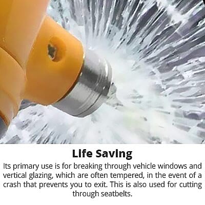 12 in 1 Emergency Hammer with Cover