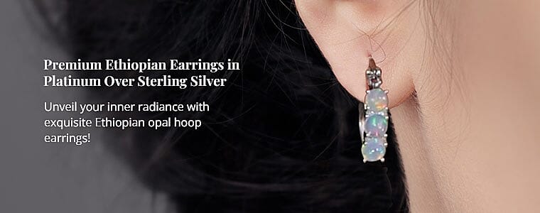 Premium Ethiopian Earrings Banner