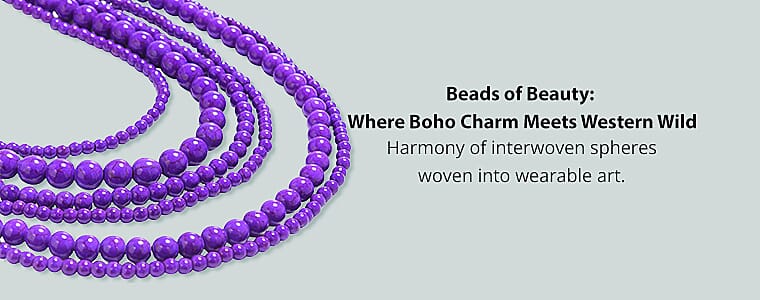 Beads of Beauty: Where Boho Charm Meets Western Wild Banner