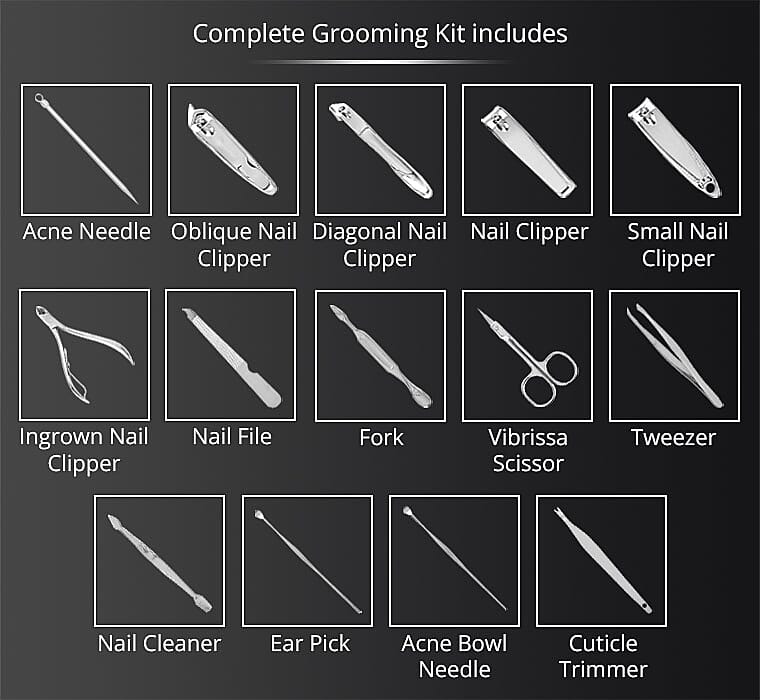 Complete Grooming Kit includes Banner