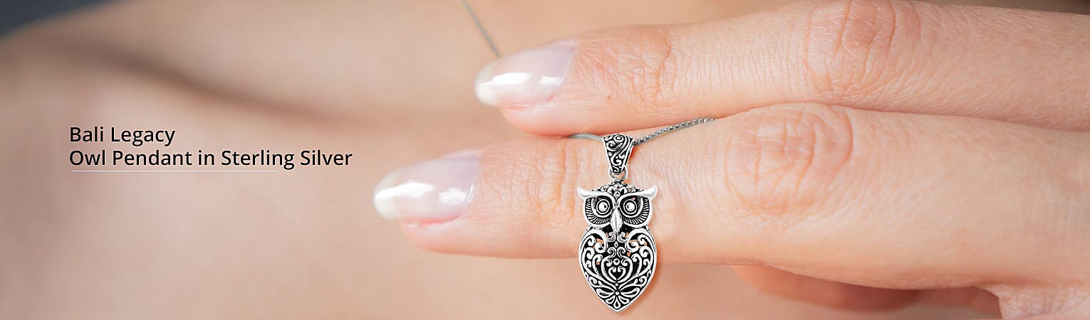 BALI LEGACY Owl Pendant Banner