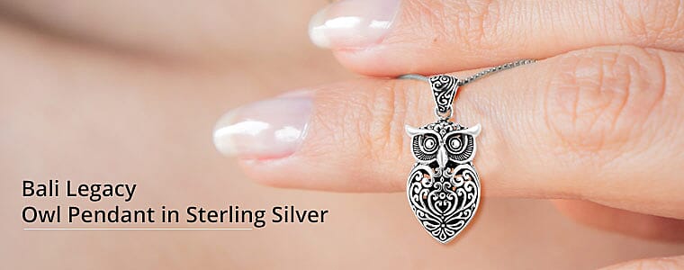BALI LEGACY Owl Pendant Banner