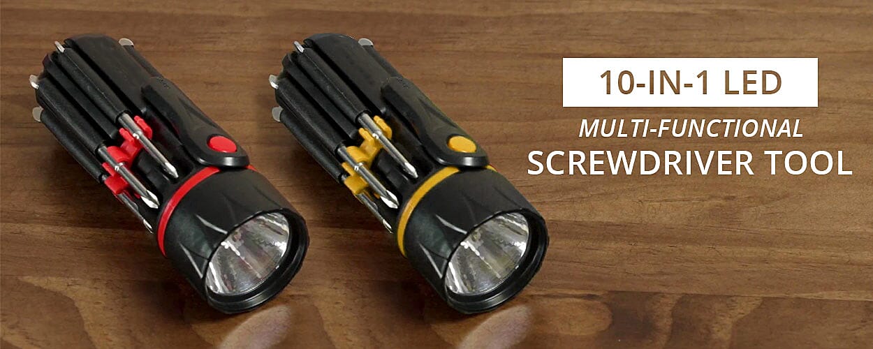 Multi-Functional Screwdriver Tool Banner