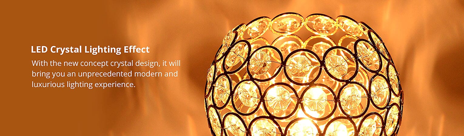 LED Crystal Lighting Effect Banner