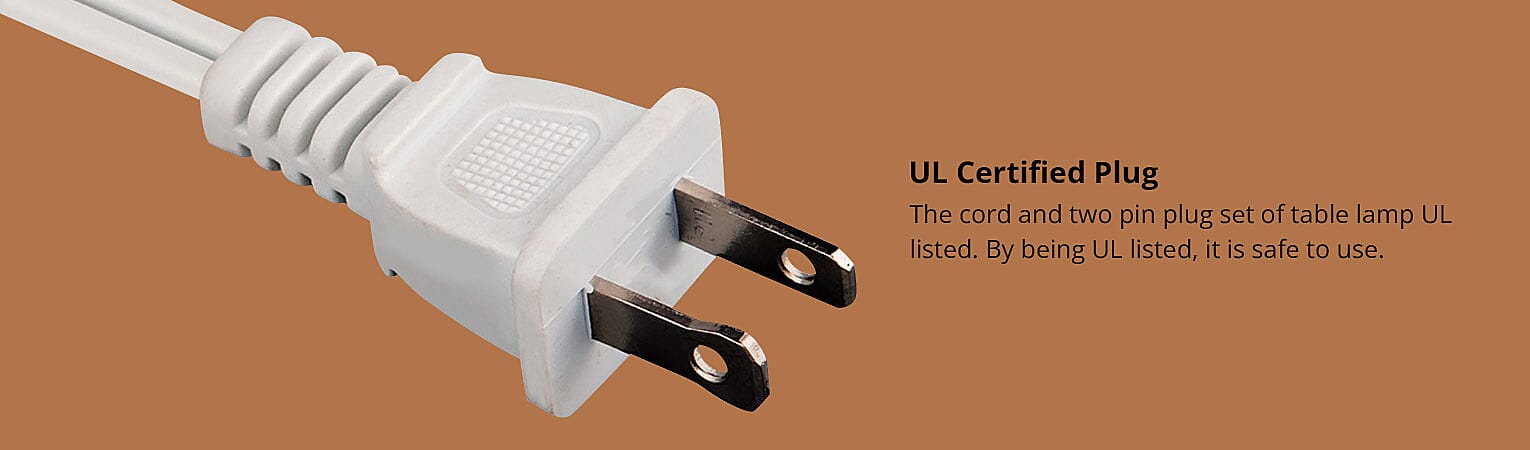 UL Certified Plug Banner