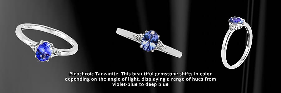 Pleochroic Tanzanite  Banner