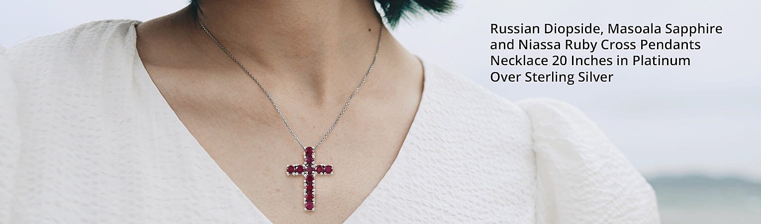 Cross Pendants Necklace Banner