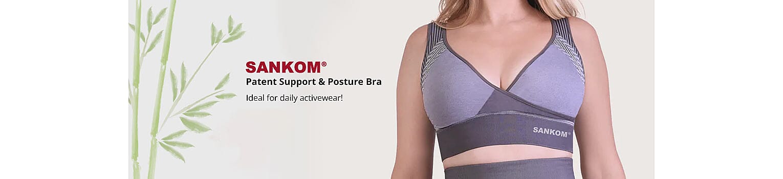 Samkom Patent Support & Posture Bra Banner