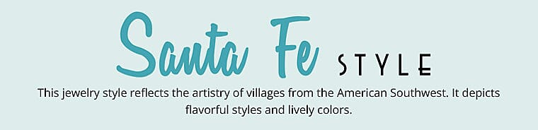 Santa Fe Style Banner