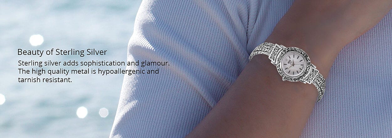 Beauty of Sterling Silver Banner