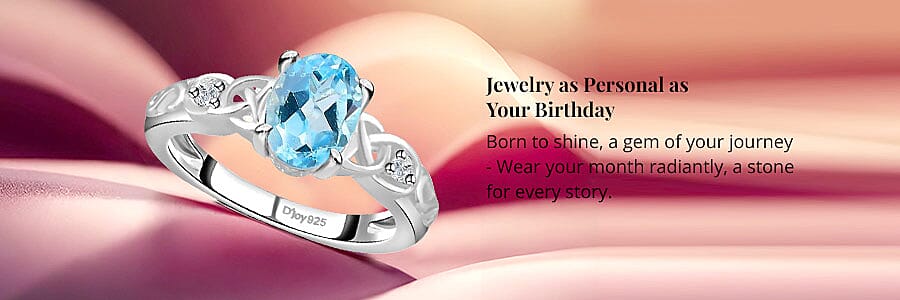 Jewelry as Personal as Your Birthday Banner