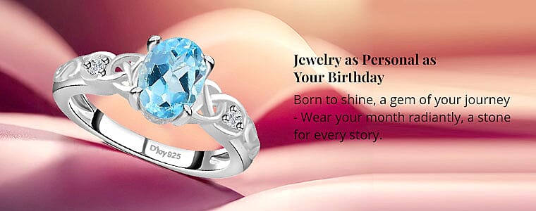 Jewelry as Personal as Your Birthday Banner