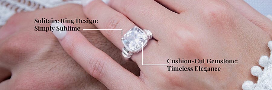 Simulated Diamond Banner