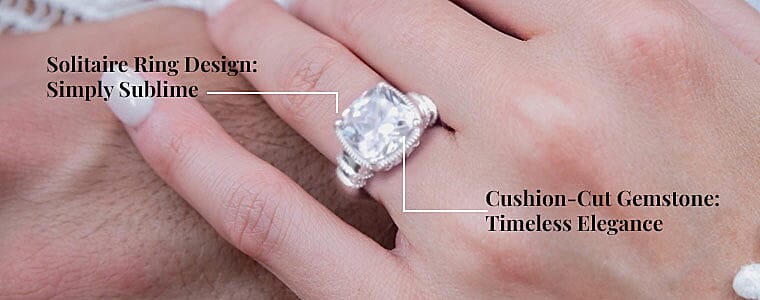 Simulated Diamond Banner