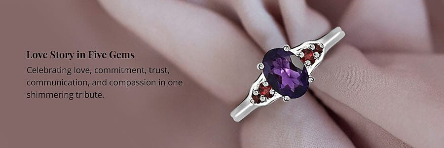 Love Story in Five Gems Banner