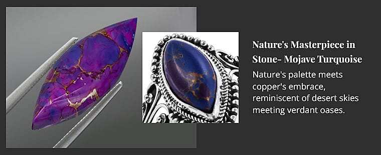 Nature's Masterpiece in Stone- Mojave Turquoise Banner