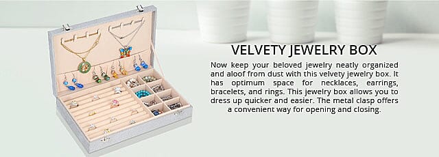 Velvety Jewelry Box Banner