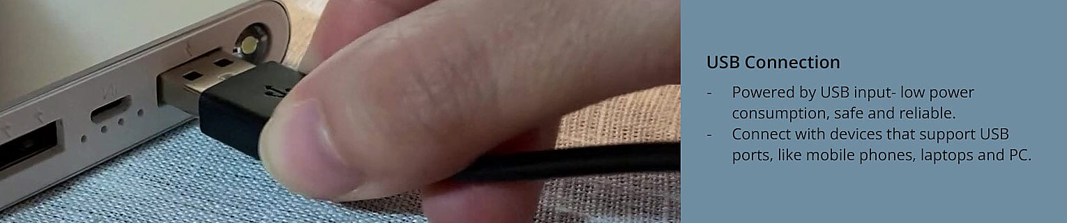 USB Connection Banner