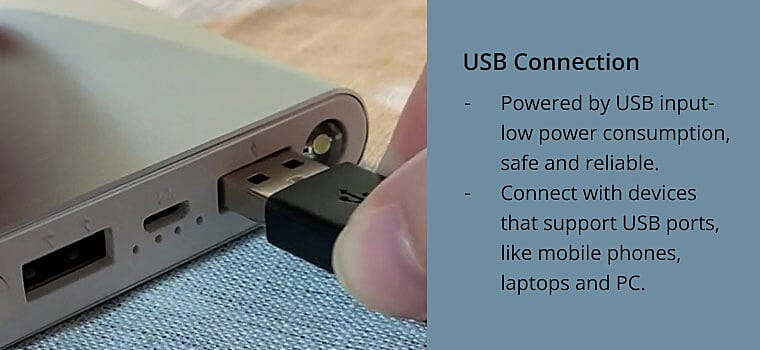 USB Connection Banner