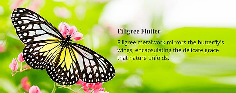 Metamorphic Majesty: Butterfly Earrings Banner