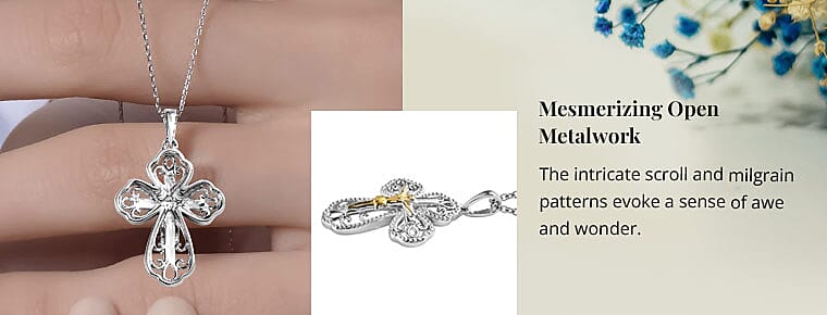 Mesmerizing Open Metalwork Banner