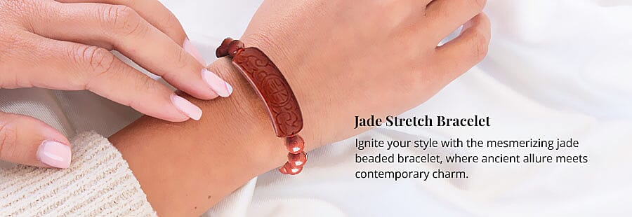 Jade Stretch Bracelet Banner