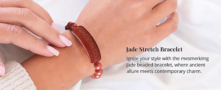 Jade Stretch Bracelet Banner