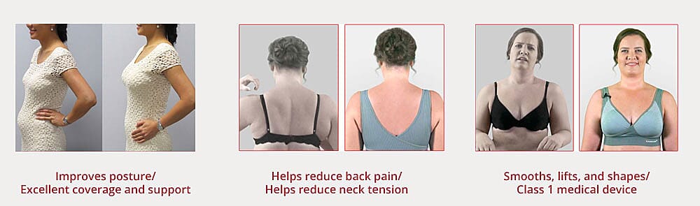 Ideal Support and Posture Bra Set  Banner