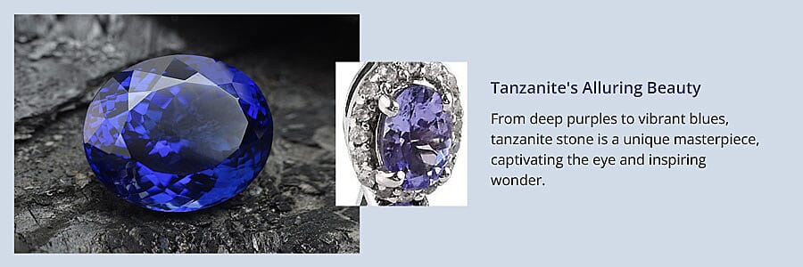 Tanzanite's Alluring Beauty Banner