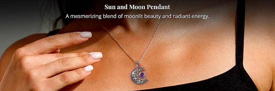 Sun and Moon Pendant Banner