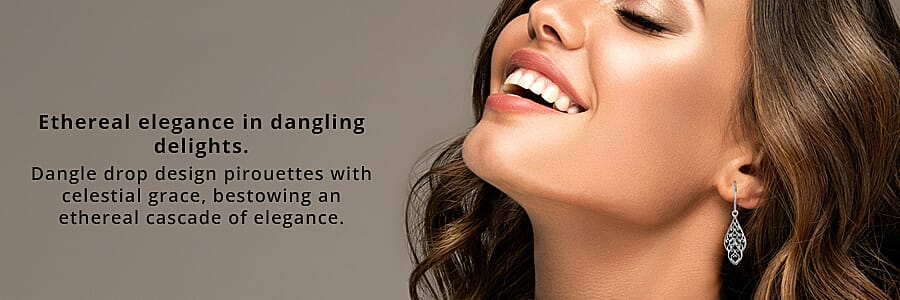 Ethereal elegance in dangling delights Banner