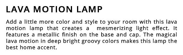Lava Motion Lamp Banner