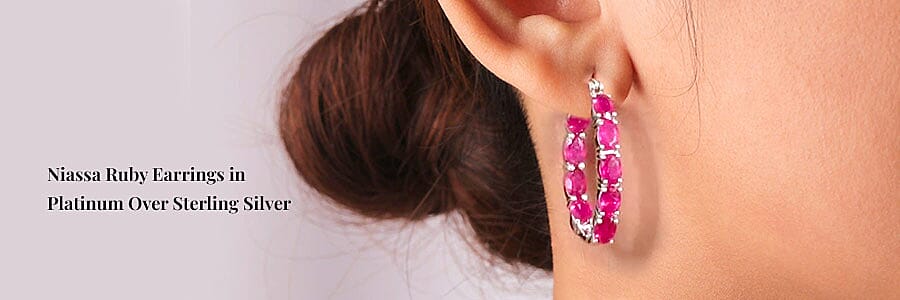Niassa Ruby Earrings  Banner