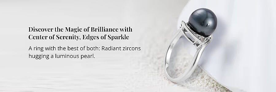 Elegant Epochs: Celebrate Moments with this Three-Stone Ring Banner