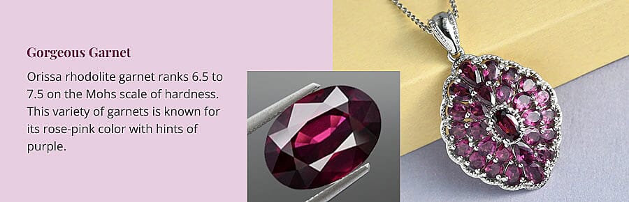 Gorgeous Garnet Banner