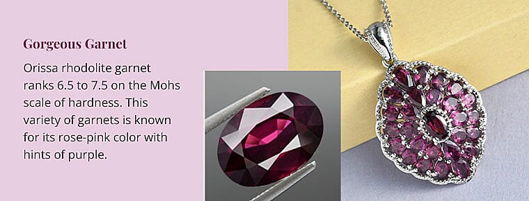 Gorgeous Garnet Banner