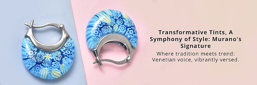 Hoop Earrings in Stainless Steel Banner